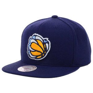 Memphis Grizzlies Mitchell and Ness NBA Solid Snapback