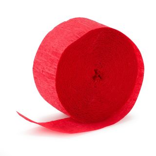 Holiday Red (Red) Crepe Paper