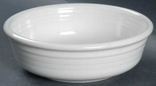 Homer Laughlin  Fiesta White (Newer) Coupe Cereal Bowl, Fine China Dinnerware  