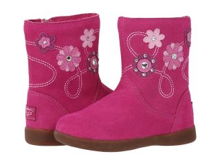 UGG Kids Flower Power Girls Shoes (Red)
