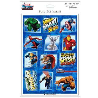 Super Hero Squad Foil Sticker Sheets